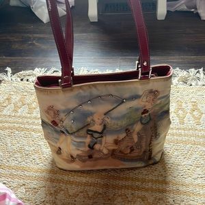 Vintage cowgirl purse